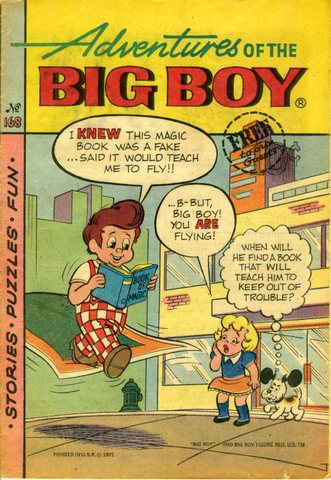 Adventures of the Big Boy #168 Â© 1971